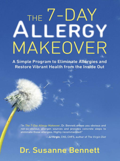 Title details for The 7-Day Allergy Makeover by Susanne Bennett - Available